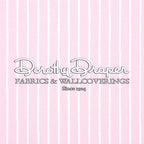 Windsor Stripe Ha'Penny Pink Fabric