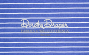 Windsor Stripe Shoys Hanne Blue Fabric