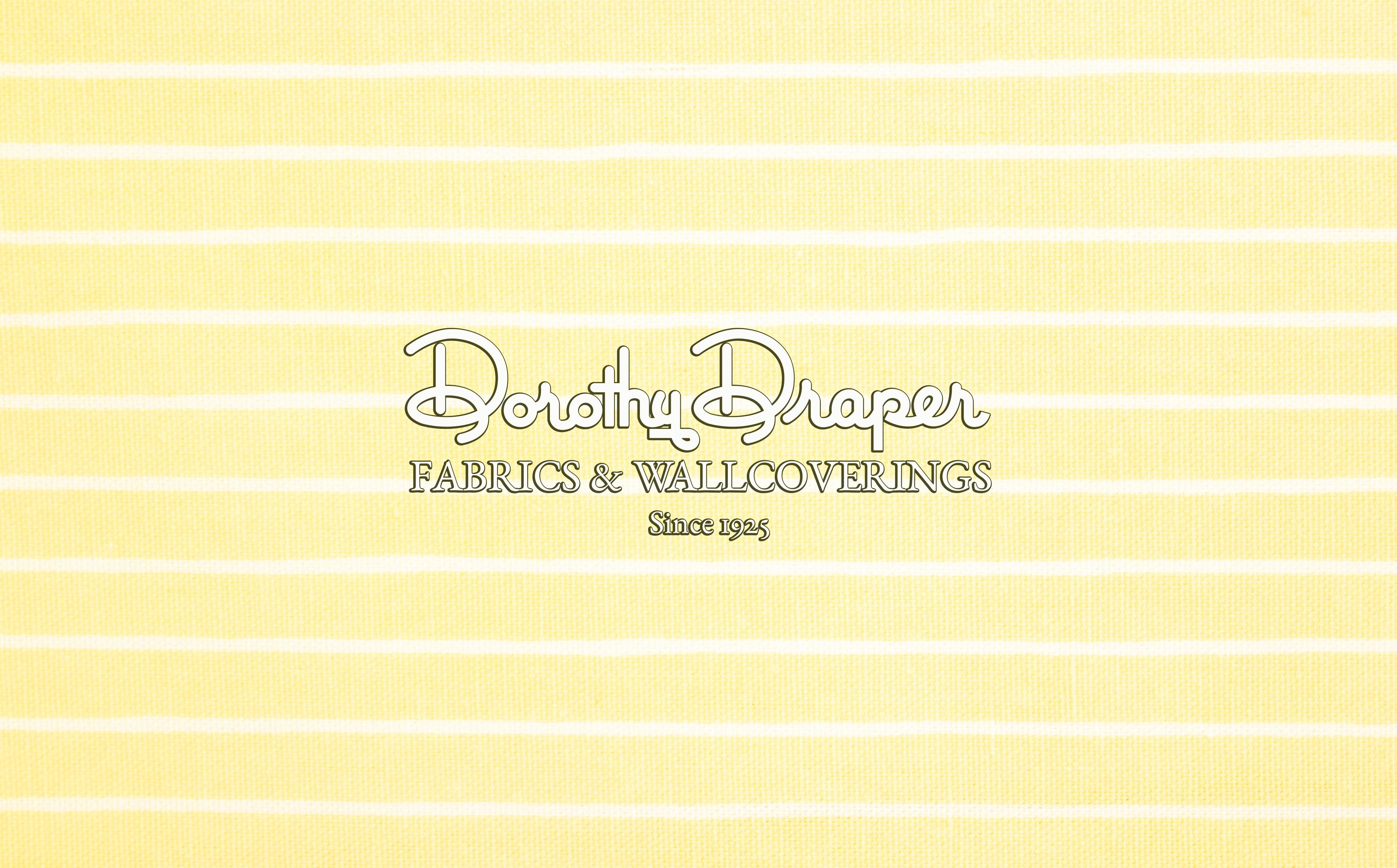 Windsor Stripe St. Croix Yellow Fabric