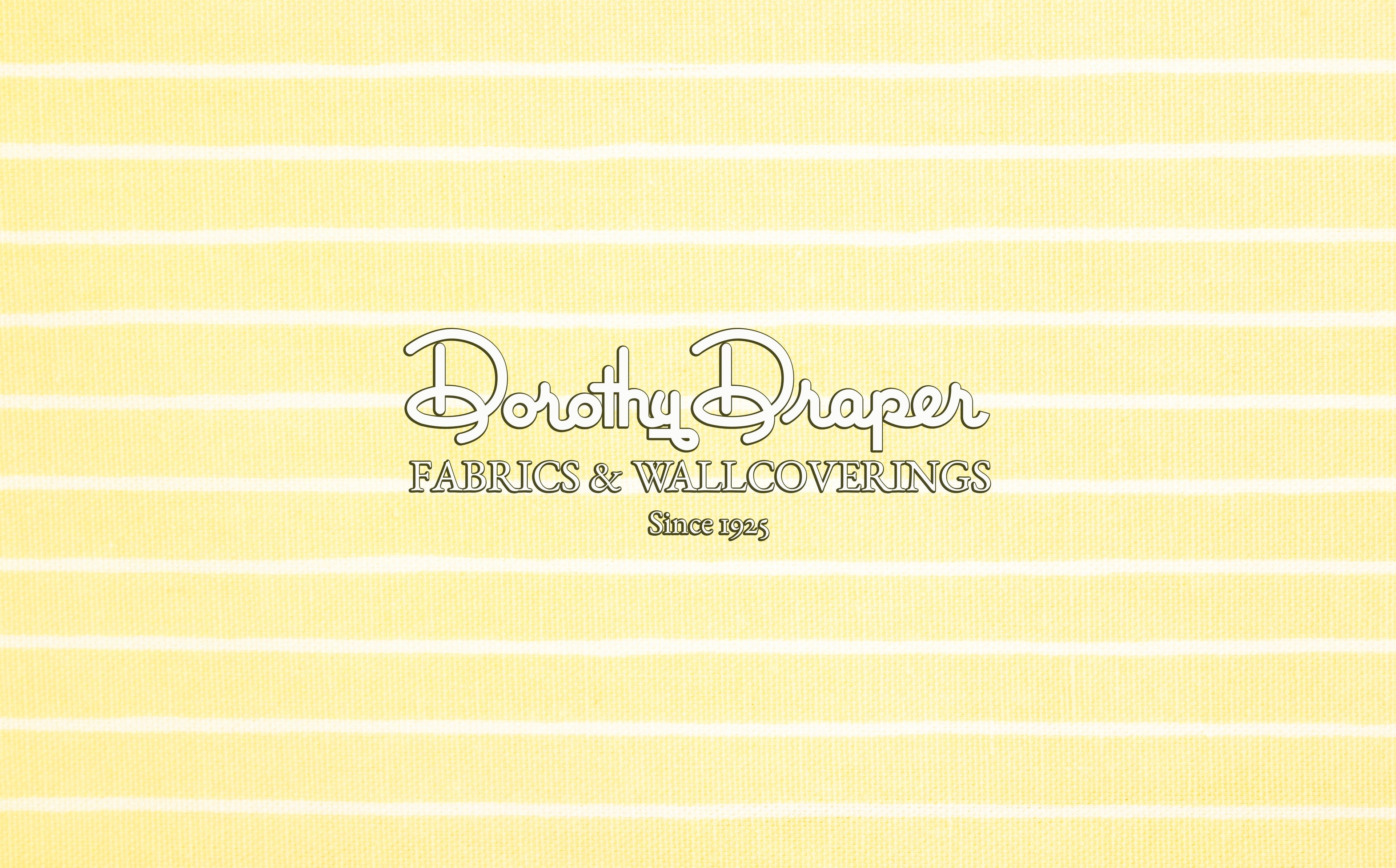Windsor Stripe St. Croix Yellow Fabric