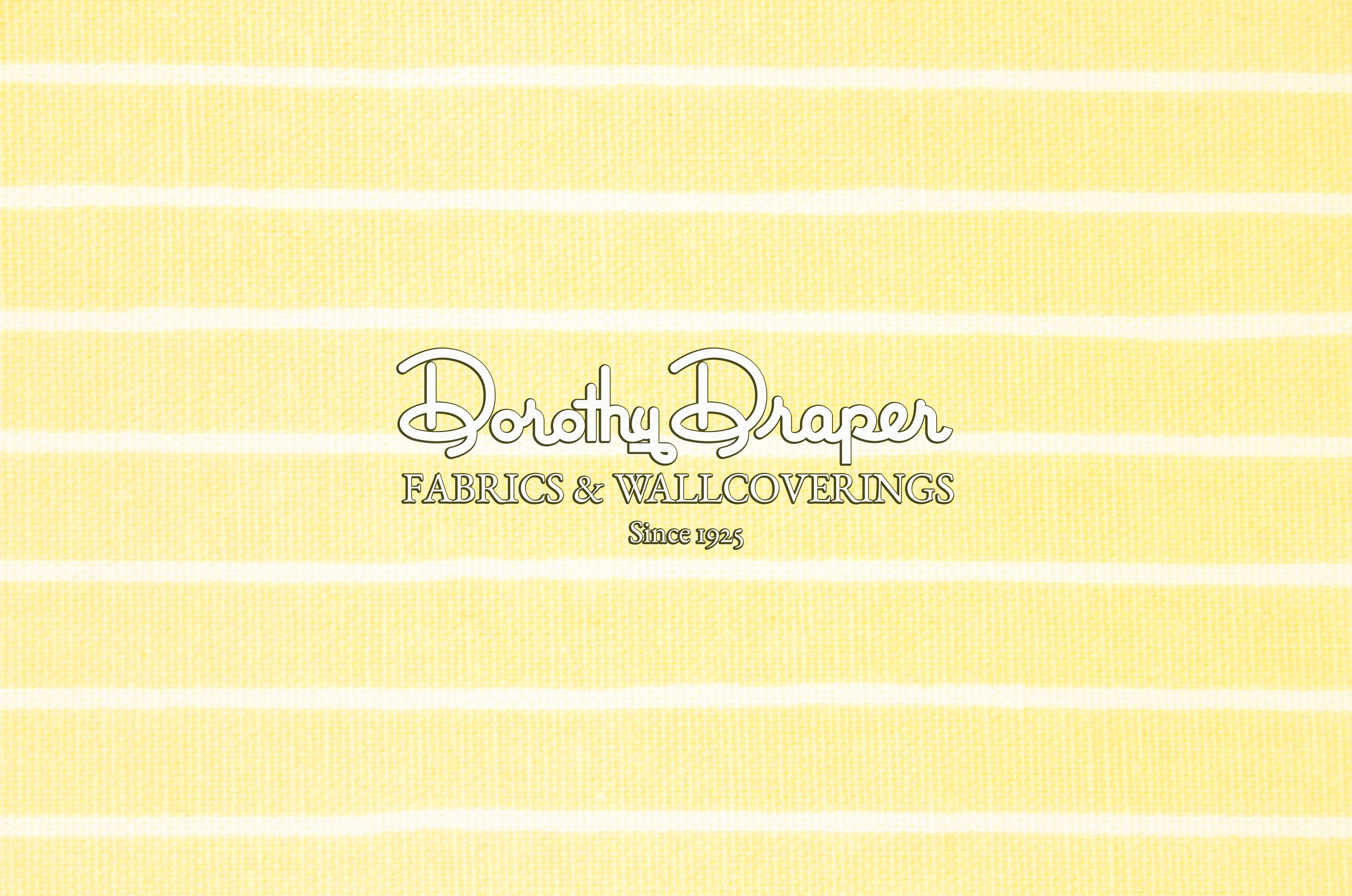 Windsor Stripe St. Croix Yellow Fabric